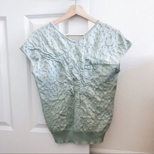 Chanel Mint Green Top